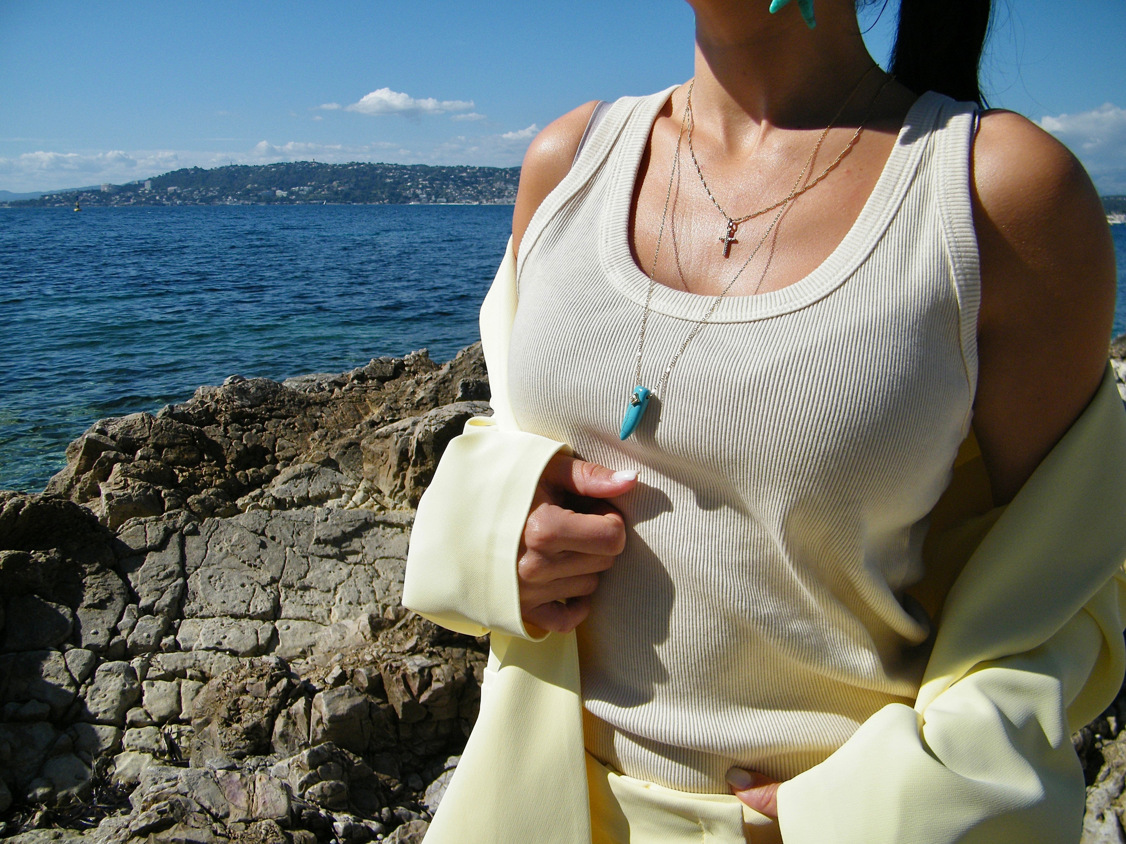 Débardeur beige NELLY