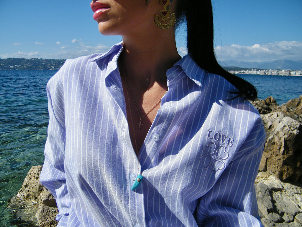 Chemise rayée LILA
