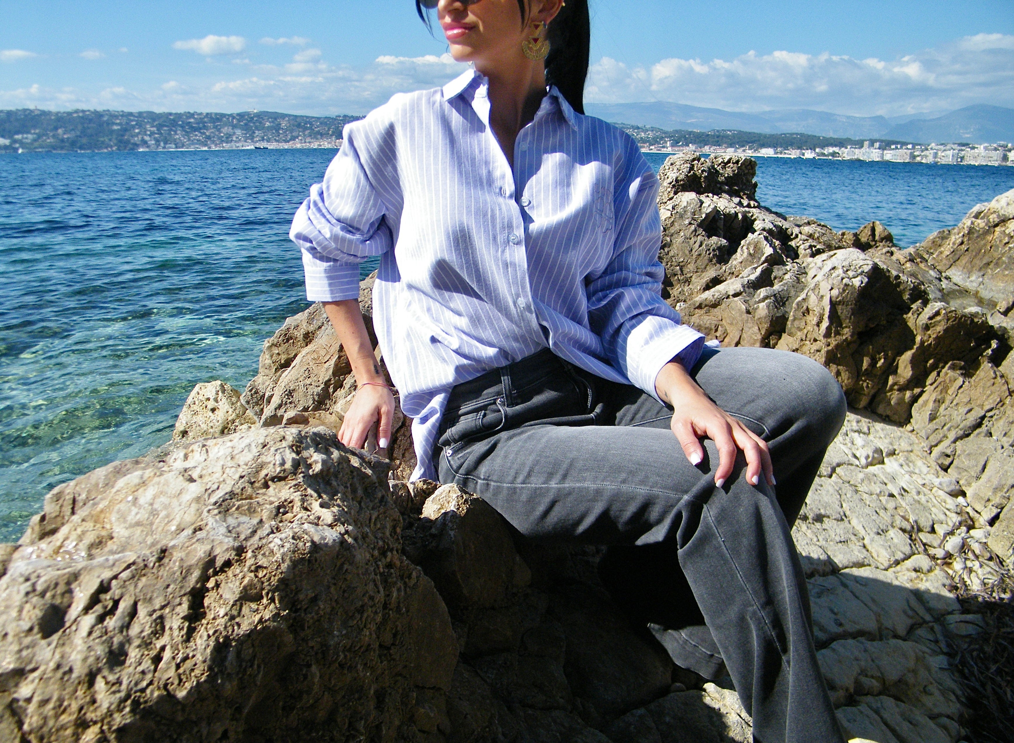 Chemise rayée LILA