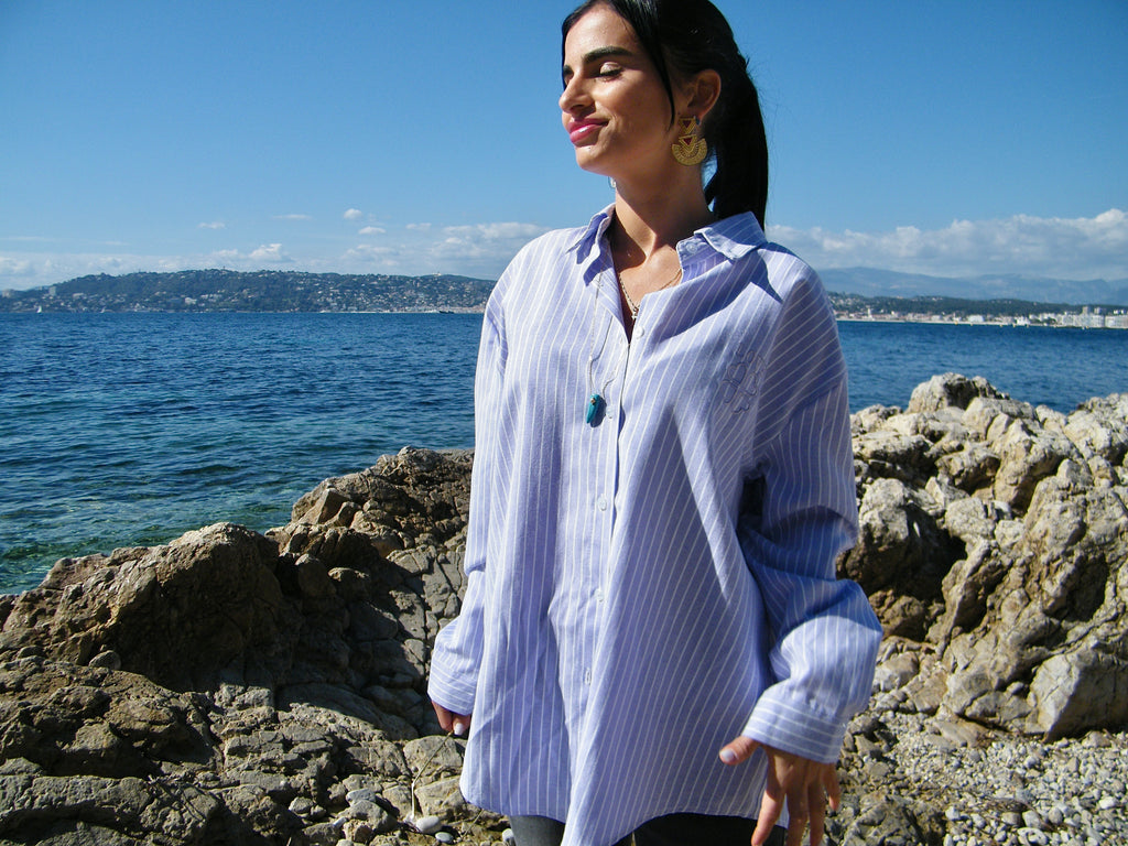 Chemise rayée LILA